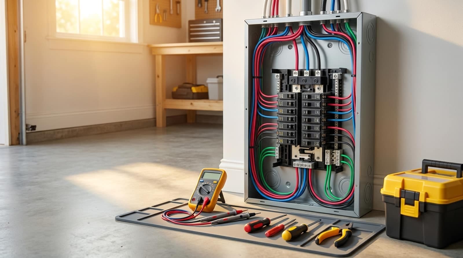 Electrical job booked through Maria Bookings
