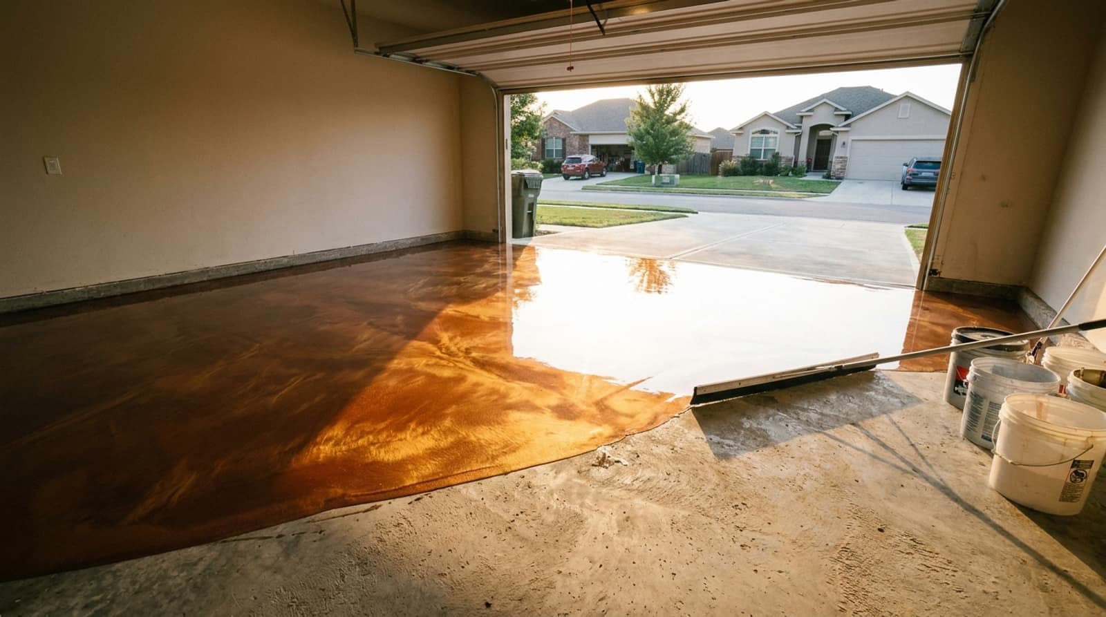 Epoxy Flooring job booked through Maria Bookings
