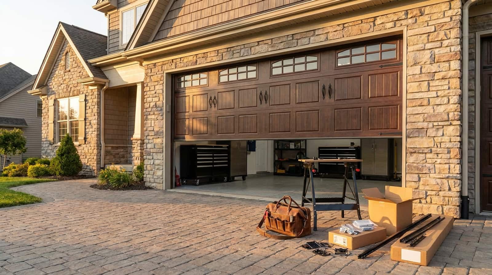 Garage Door job booked through Maria Bookings